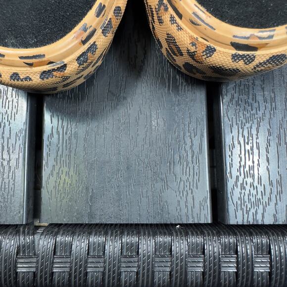 Women’s Vans Size 6.5 Leopard Print Black Platform Old Skool Style Skate Shoes - Picture 6 of 16